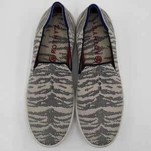 Rothy's The Sneaker Maritime Tiger Slip On Shoes Loafers Women 9 Athleisure City